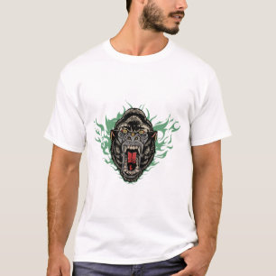 Tattoo wild bold school t-shirt