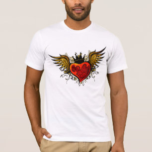  Tattoo Winged Hart Shirt