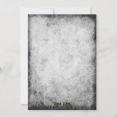  Tattoo Winged Heart Wedding Uitnodiging (Achterkant)