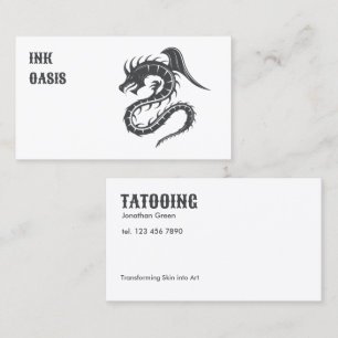 Tattoo Winkelen Visitekaartje