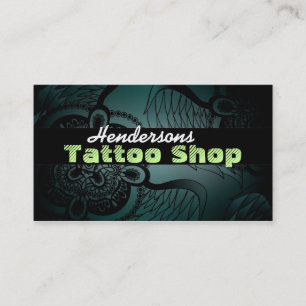 Tattoo WinkelVisitekaartjes Visitekaartje
