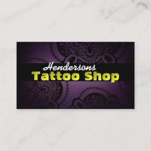 Tattoo WinkelVisitekaartjes Visitekaartje