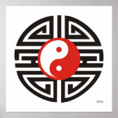 Tattoo Yin & Yang Poster (Voorkant)
