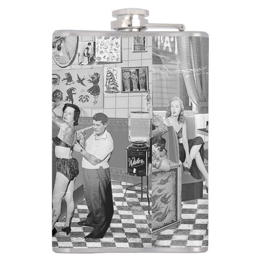 Tattoo You! Heupfles (Achterkant)