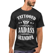 TATTOOED BADASS GRANDPA, TATTOOED, BADASS, TATTOED
