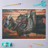 Tattooed Boss Alligator geflipte decoupage Tissuepapier (Craft)