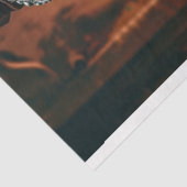 Tattooed Boss Alligator geflipte decoupage Tissuepapier (Detail)