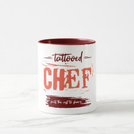 Tattooed Chef schaamt de rest. Cadeauidee. Mok