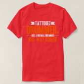 Tattooed Drummer T-shirt (Design voorkant)