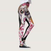 Tattooed English Bulldog Leggings (Rechts)