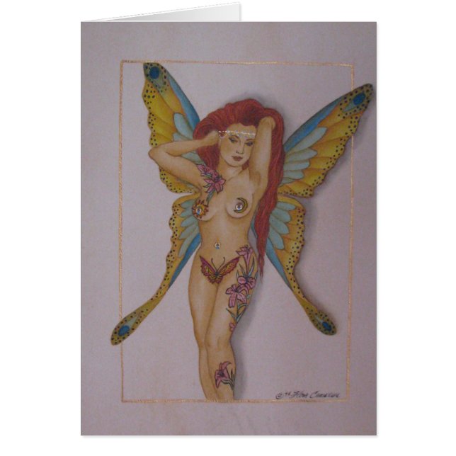 Tattooed Fairy Woman (Voorkant)