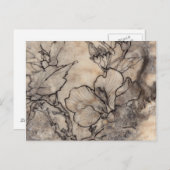 Tattooed Floral I Briefkaart (Voorkant / Achterkant)