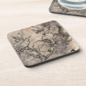 Tattooed Floral I Drankjes Onderzetter (Linkerzijde)