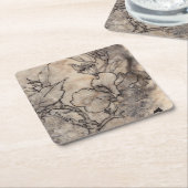 Tattooed Floral I Kartonnen Onderzetters (Schuin)