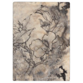 Tattooed Floral I Klembord (Achterkant)