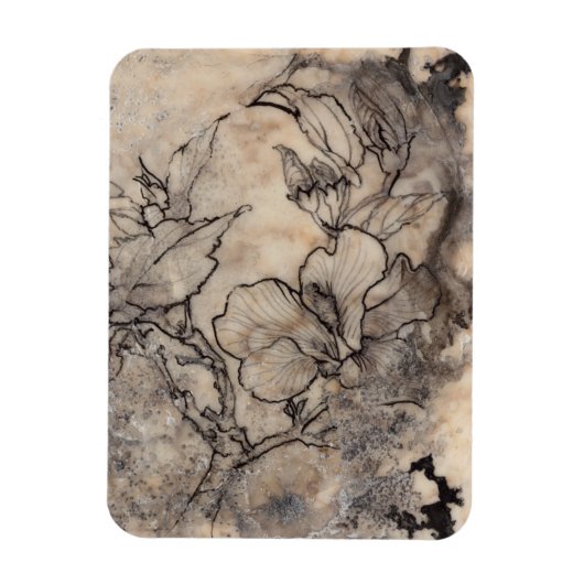 Tattooed Floral I Magneet (Verticaal)