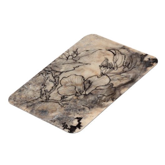 Tattooed Floral I Magneet (Linkerzijde)