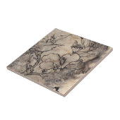 Tattooed Floral I Tegeltje (Zijkant)