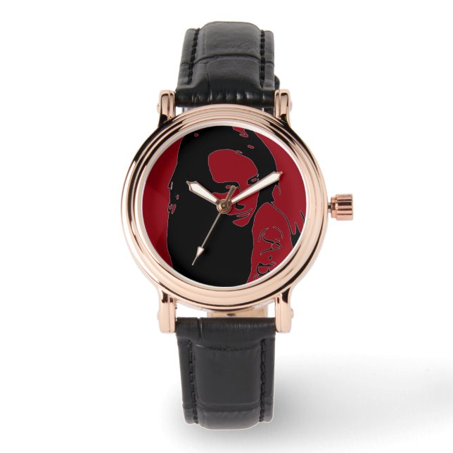 Tattooed Girl Horloge (Voorkant)