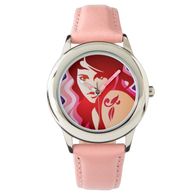 Tattooed Girl - Let Horloge (Voorkant)