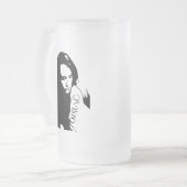 Tattooed Girl Matglas Bierpul (Voorkant links)