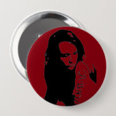 Tattooed Girl Ronde Button 4,0 Cm (Voorkant /achterkant)