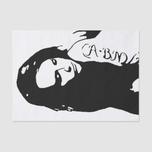 Tattooed Girl Tissuepapier (Voorkant)