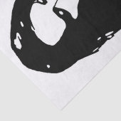 Tattooed Girl Tissuepapier (Detail)