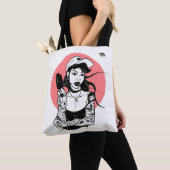 TATTOOED ICE CREAM GIRL TOTE BAG (Dichtbij)