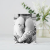 Tattooed Legs B&W foto-briefkaart Briefkaart (Staand voorkant)