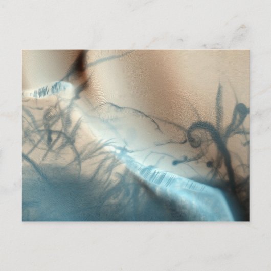 Tattooed Mars-Briefkaart Briefkaart (Voorkant)