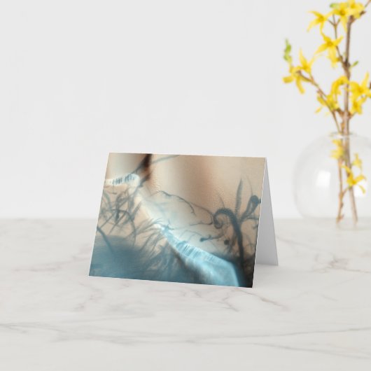 Tattooed Mars Note Kaart (Gele Bloem)