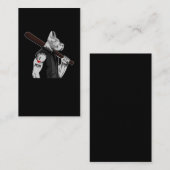 Tattooed Pitbull Dog Dad Love mama Visitekaartje (Voorkant / Achterkant)