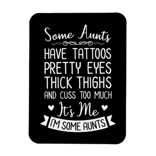 Tattooed tante magneet (Verticaal)