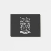 Tattooed tante post-it® notes (Voorkant)
