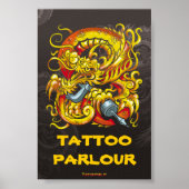 Tattooer Dragon Poster (Voorkant)