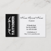 Tattooer Tribe 1 Visitekaartje (Achterkant)