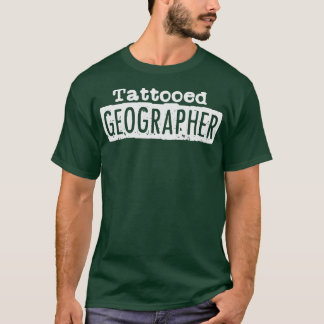 Tattoog Geografische aardverschuiving T-shirt