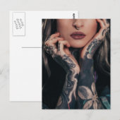 Tattoog Modelkunstfotografie Briefkaart (Voorkant / Achterkant)