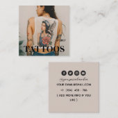 Tattoos Artist Graphic Visitekaartje (Voorkant / Achterkant)