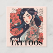 Tattoos Artist Graphic Visitekaartje (Voorkant)