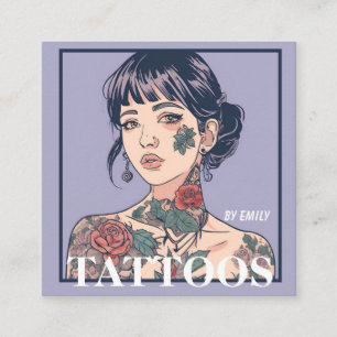Tattoos Artist Graphic Visitekaartje