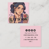 Tattoos Artist Graphic Visitekaartje (Voorkant / Achterkant)