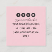 Tattoos Artist Graphic Visitekaartje (Achterkant)