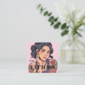 Tattoos Artist Graphic Visitekaartje (Staand voorkant)