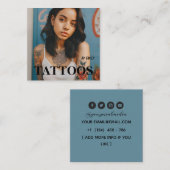 Tattoos Artist Graphic Visitekaartje (Voorkant / Achterkant)