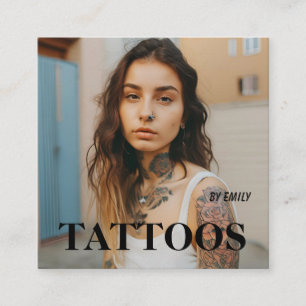 Tattoos Artist Graphic Visitekaartje