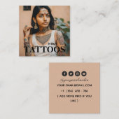 Tattoos Artist Graphic Visitekaartje (Voorkant / Achterkant)