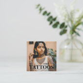Tattoos Artist Graphic Visitekaartje (Staand voorkant)