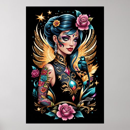 Tattoos en Rozen 2 Poster (Voorkant)